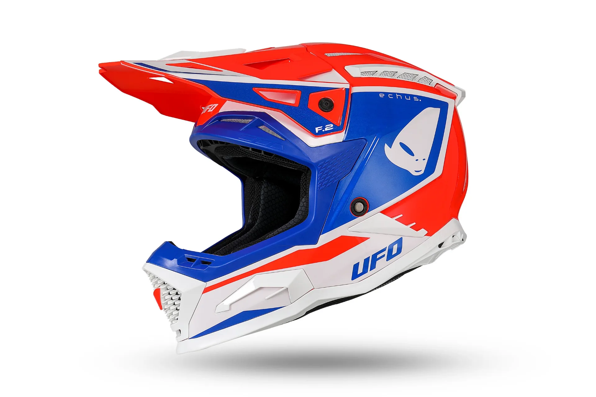 Kit déco Casque Echus HE13100 — rouge/bleu