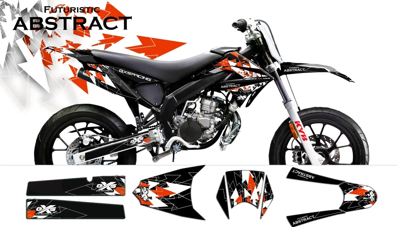 Kit Déco Derbi DRD X-Treme 11-17 GILERA ABSTRACT