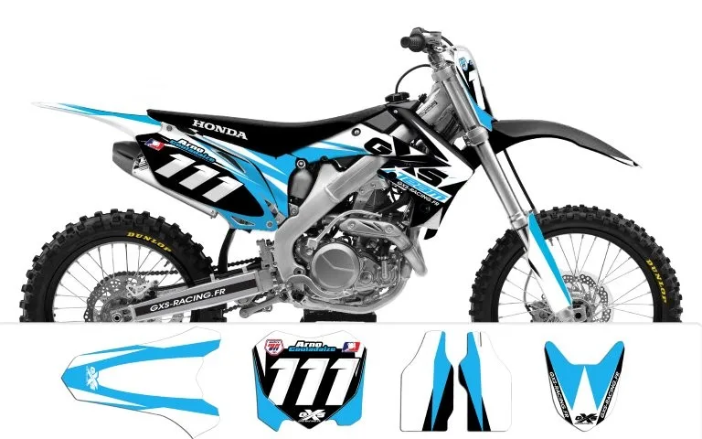 Kit déco Kit déco Honda CRF250-450 2009-2