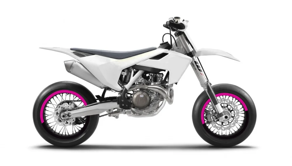 Kit déco Kit Déco de jantes SM FACTION V5 SUPERMOTARD bicolor
