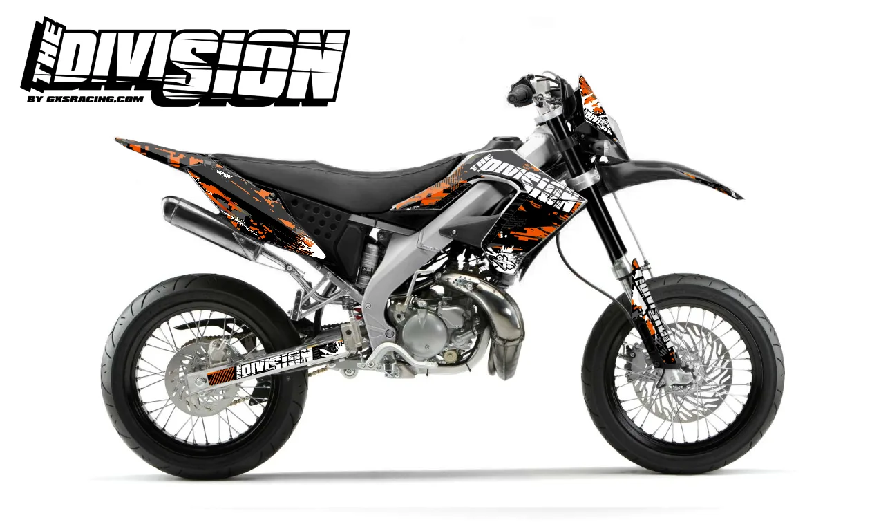 Kit DÉCO DERBI DRD PRO 2006-2009 THE DIVISION