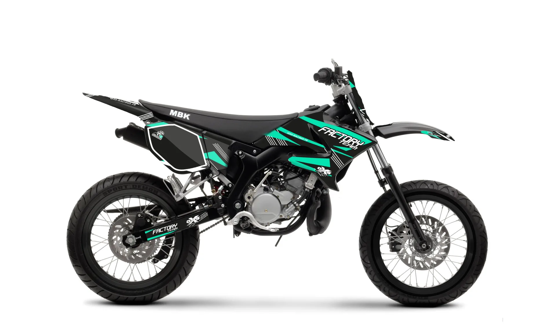 kit déco yamaha dt50 04 18 factory team