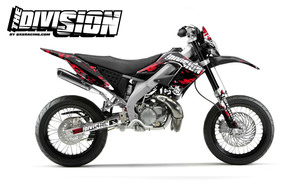 Kit DÉCO DERBI DRD PRO 2006-2009 THE DIVISION