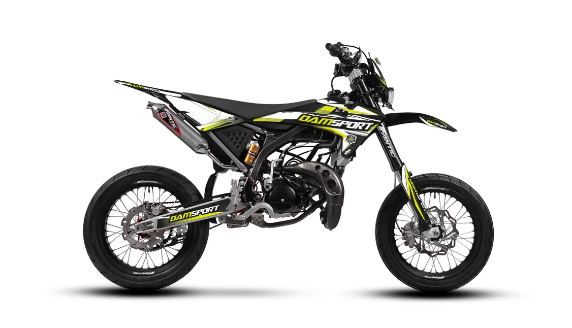 Fantic Motard Performance 50 125 2T 2018-2019 Dam-Sport V2