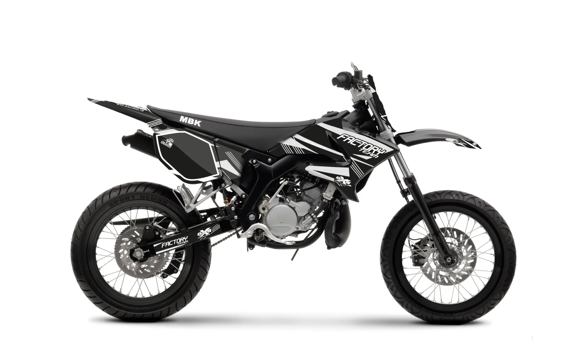 kit déco yamaha dt50 04 18 factory team