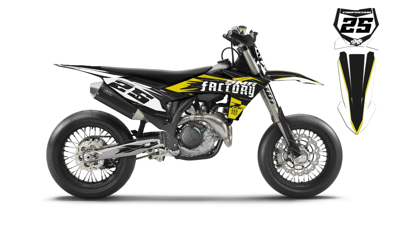 Kit déco Kit Déco KTM SX/SXF 2023-2024 SMR FACTORY