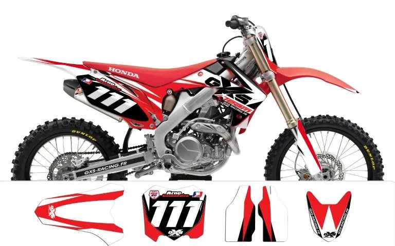 Kit déco Kit déco Honda CRF250-450 2009-2