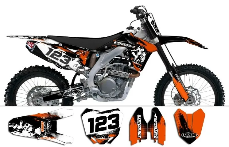 Kit déco Suzuki RMZ450 2008-2017 PornSeries