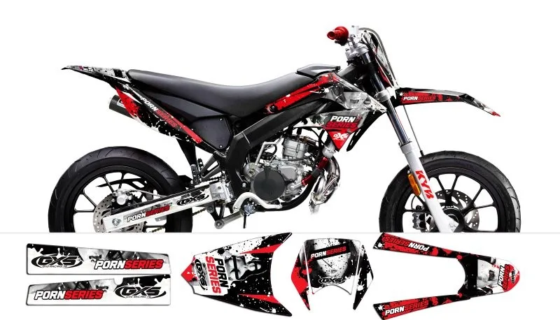 Kit Déco Derbi DRD X-Treme 11-17 GILERA PORNSERIES V2