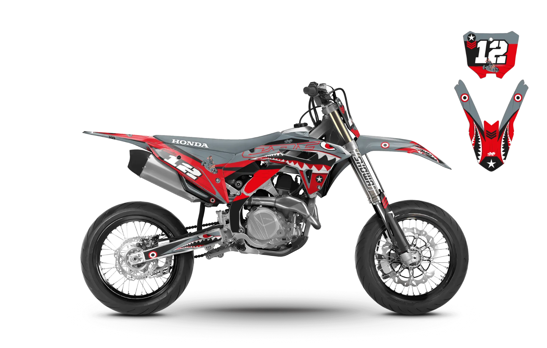 Kit déco Kit déco Honda 450 CRF 2021-2024 AIRCRAFT