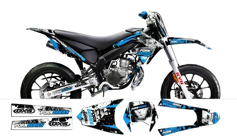 Kit Déco Derbi DRD X-Treme 11-17 GILERA PORNSERIES V2