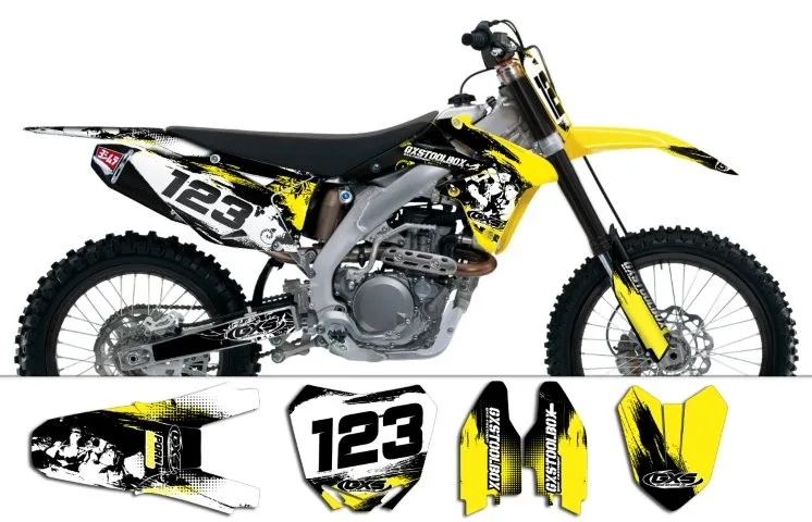 Kit déco Suzuki RMZ450 2008-2017 PornSeries